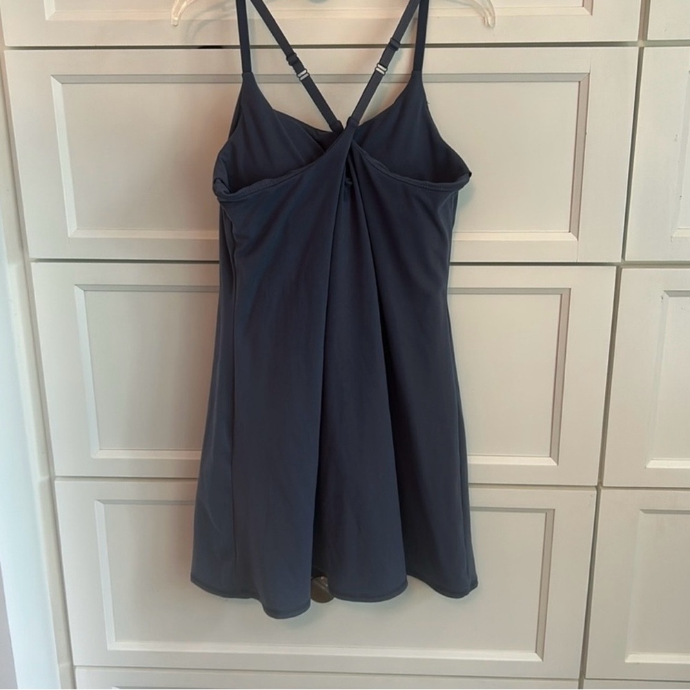 Women's navy athletic Dress - Classic Layering Slip - Picture 3 of 3